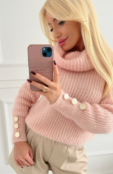 Sweter LAURA pink