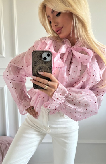 Koszula SMALL IS PRETTY różowa