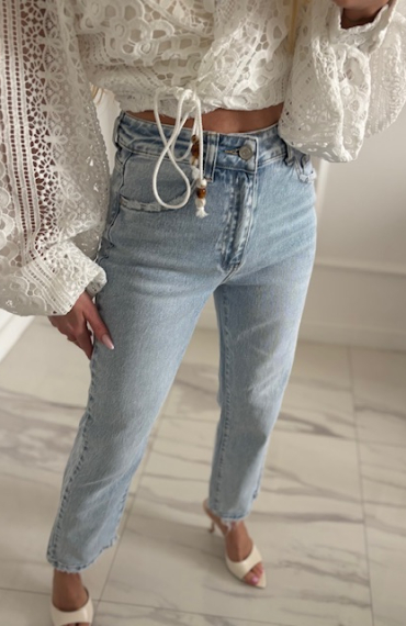 Spodnie jeansowe EVEMA mom fit