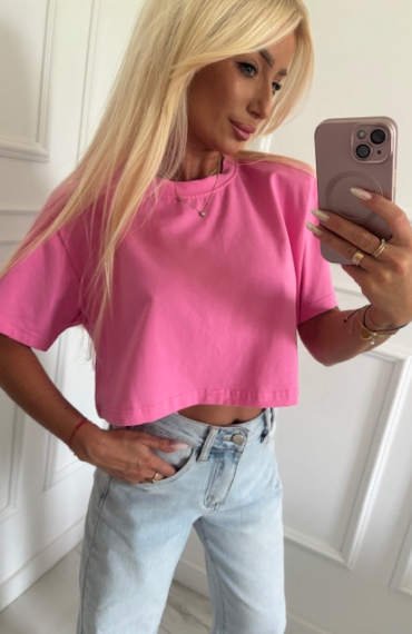 Bluzka Tshirt krótki SOUL różowy
