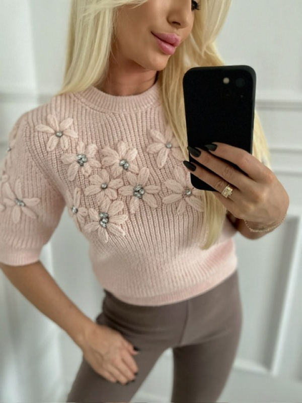 Sweter LILIANA różowy