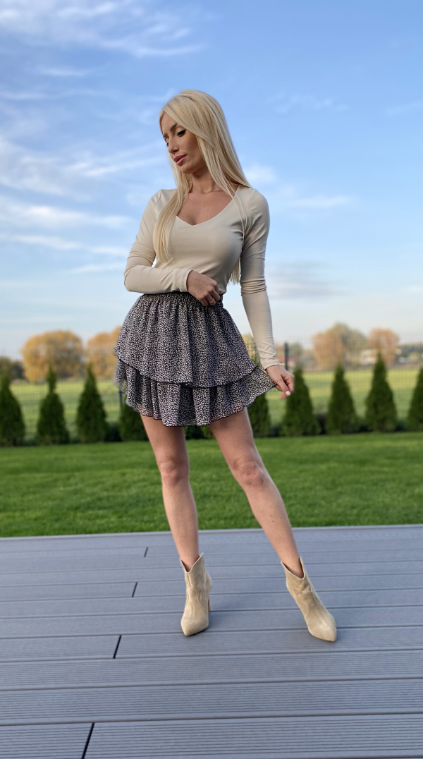 Spódnica FLORA WHITE