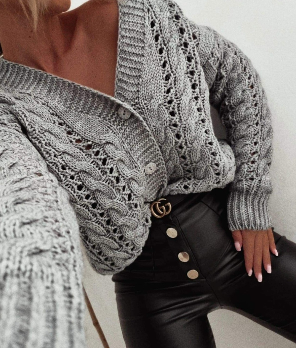 Sweter LAVIDA grey