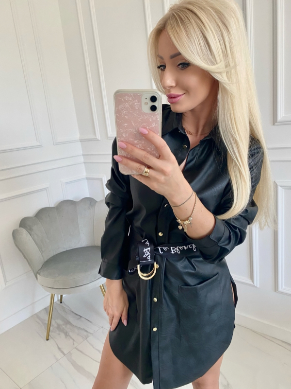 Skórzana sukienka LEATHER