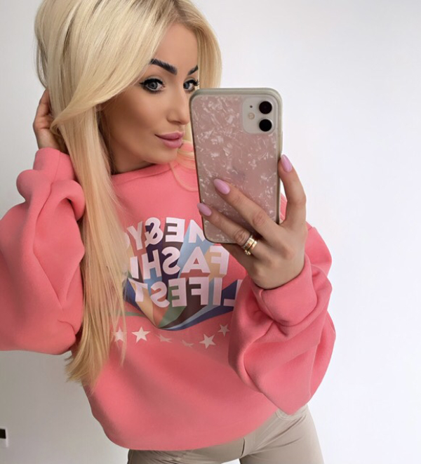 Bluza EVELYN pink
