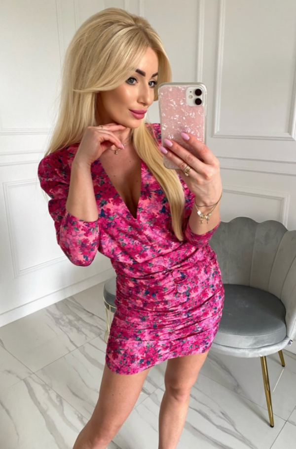 Sukienka DESTINY pink